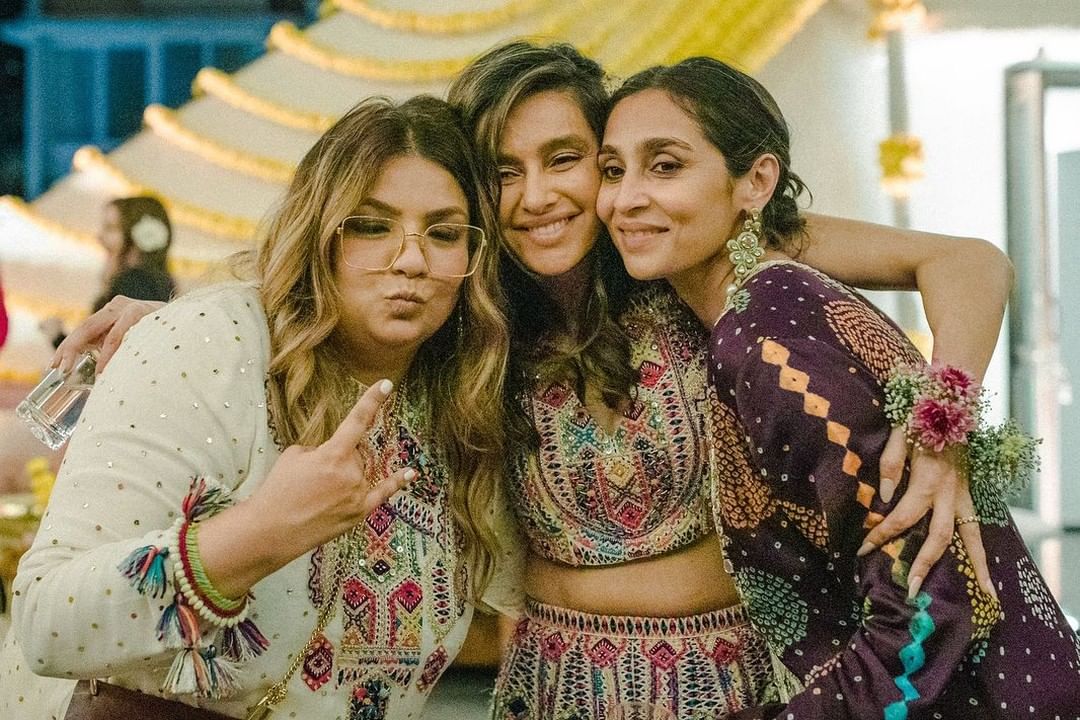 Shibani dandekar farhan akhtar mehendi ceremony pictures