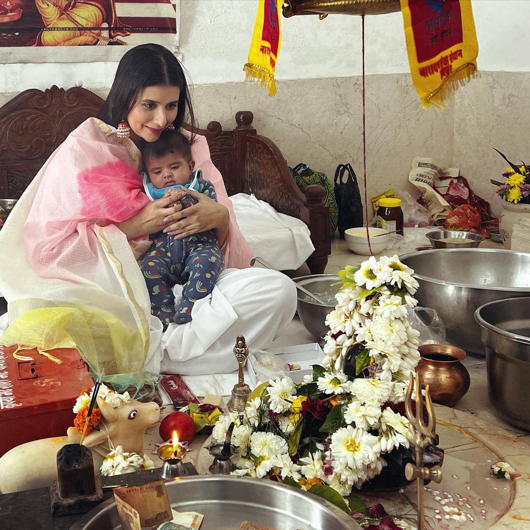 Charu Asopa Ziana sen birthday maha shivratri