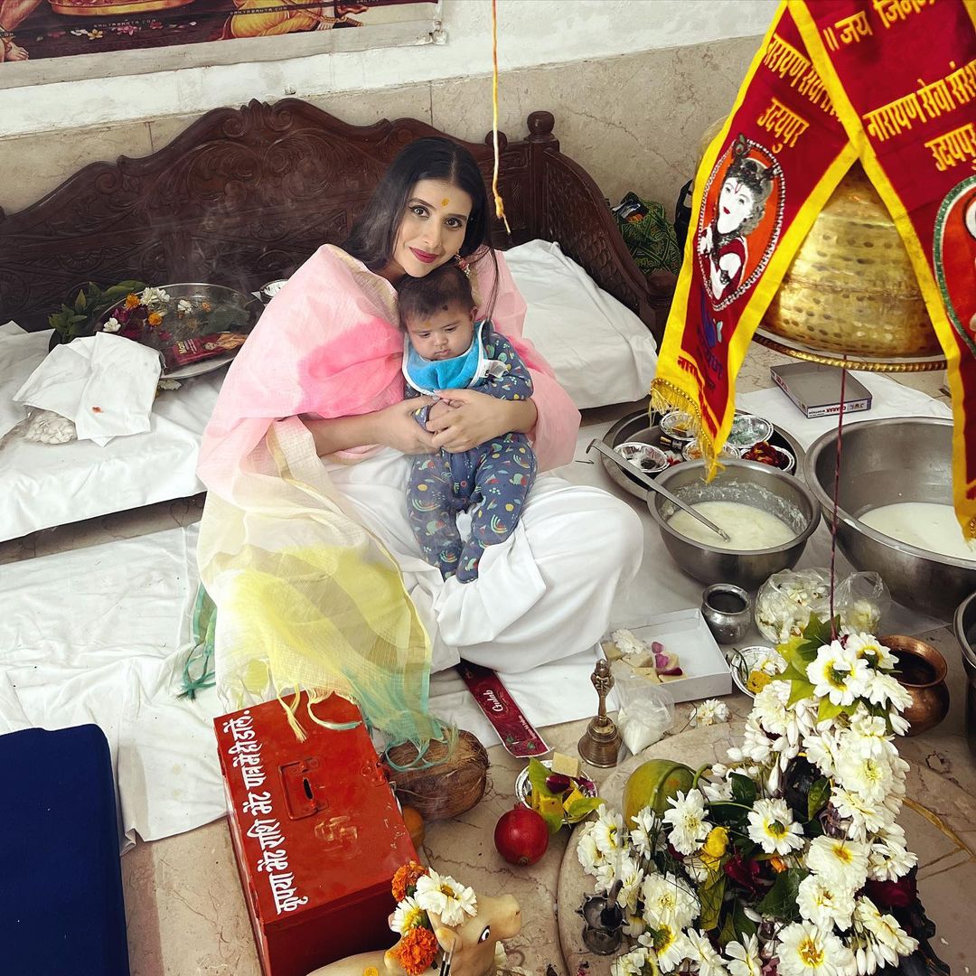 Charu Asopa Ziana sen birthday maha shivratri