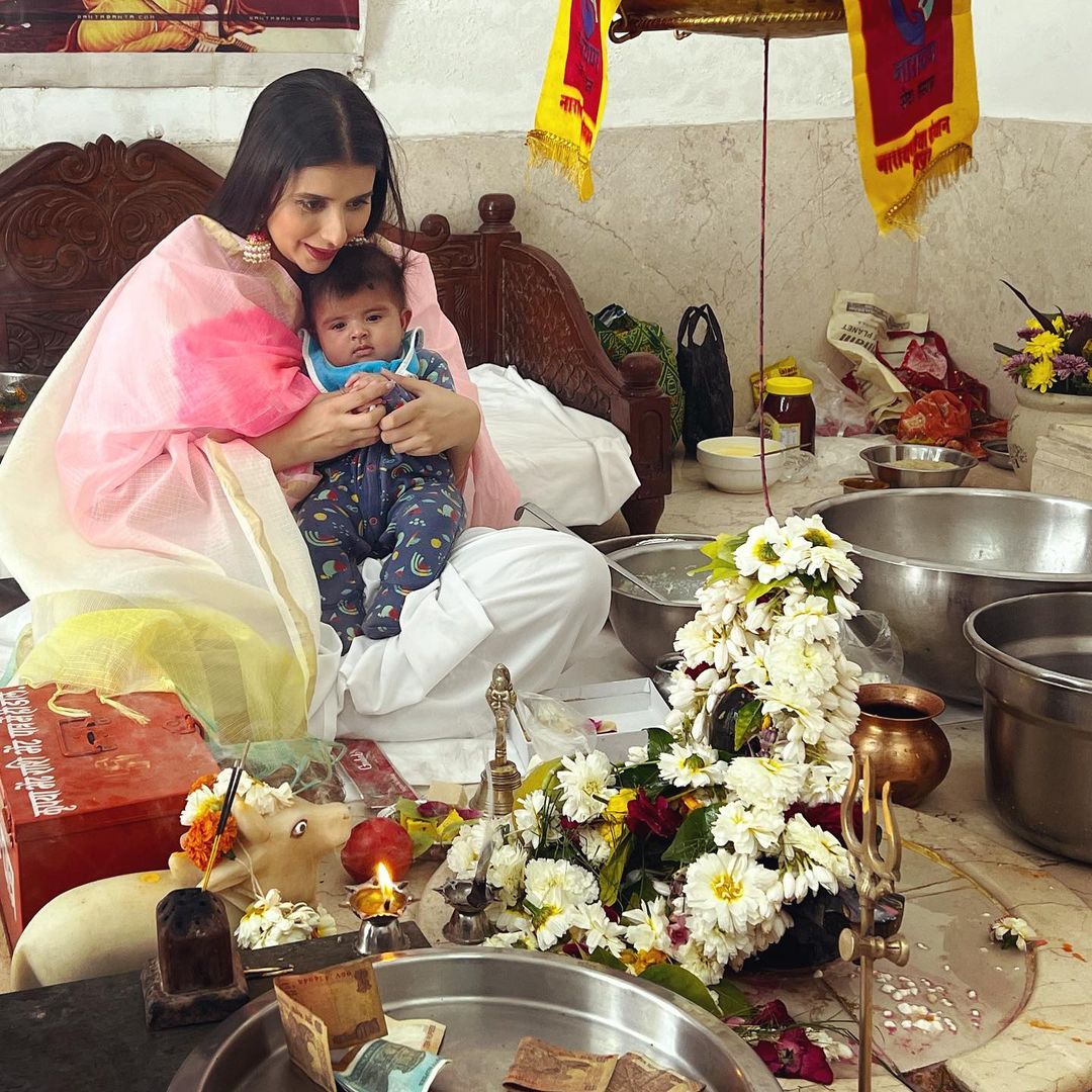 Charu Asopa Ziana sen birthday maha shivratri