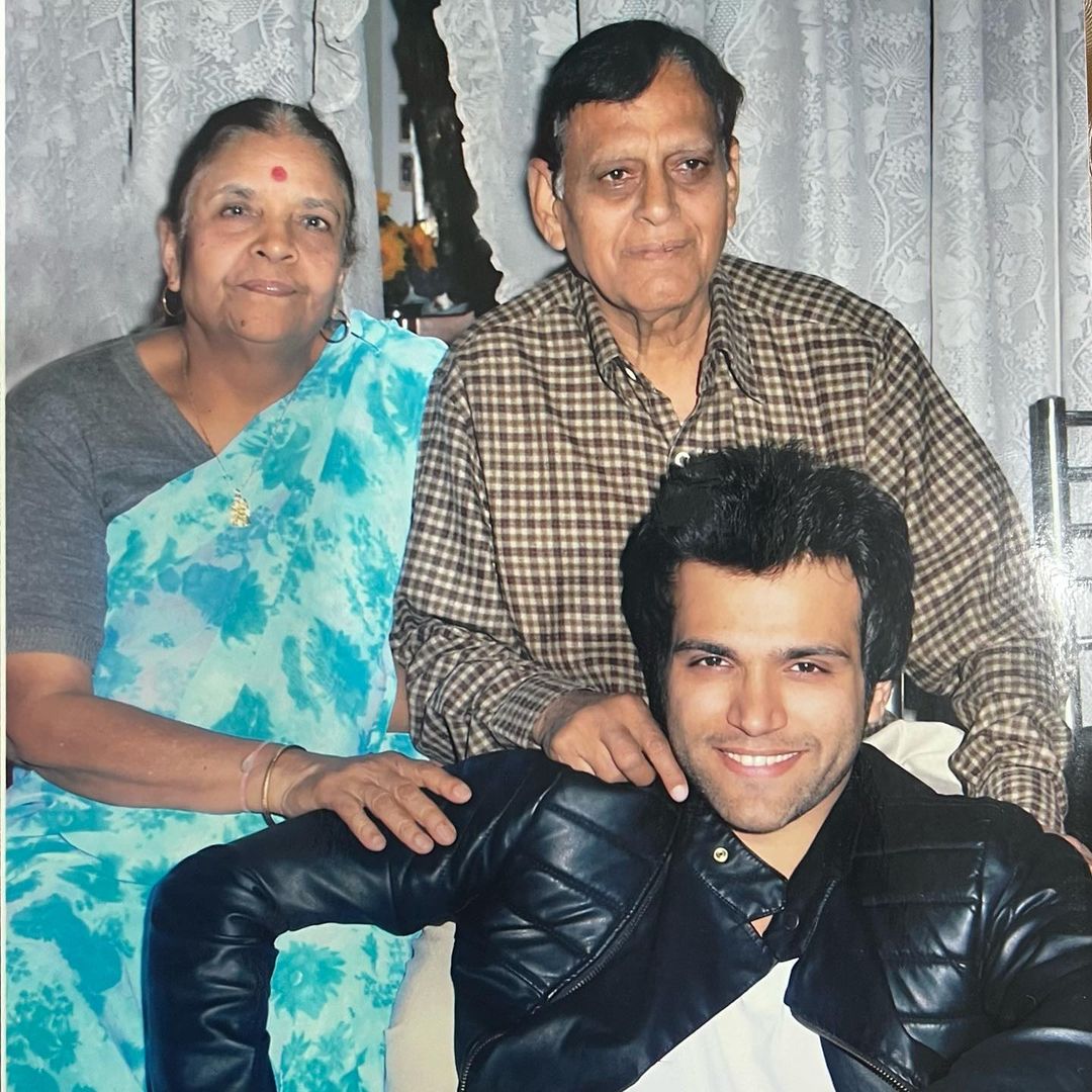 rithvik dhanjani grandmother