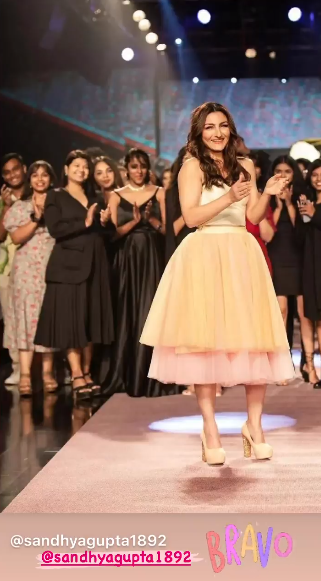 Soha ali khan fashion week