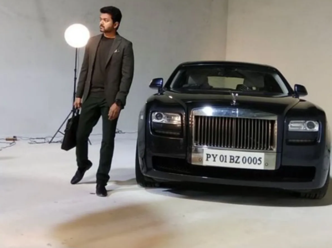 Vijay Thalapathy's Rolls Royce Ghost