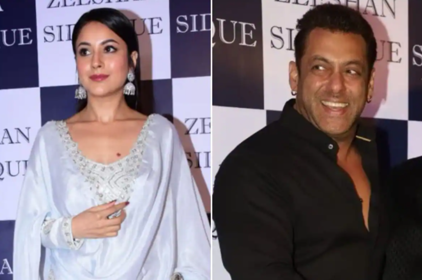 shehnaaz gill salman khan baba siddique iftaar bash