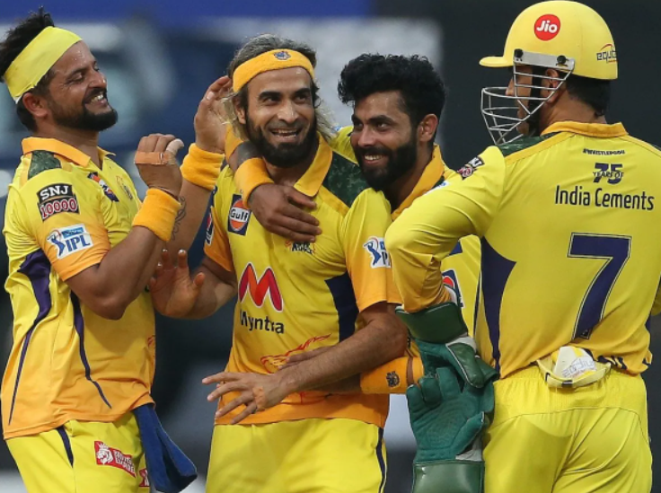 imran tahir chennai super kings dhoni