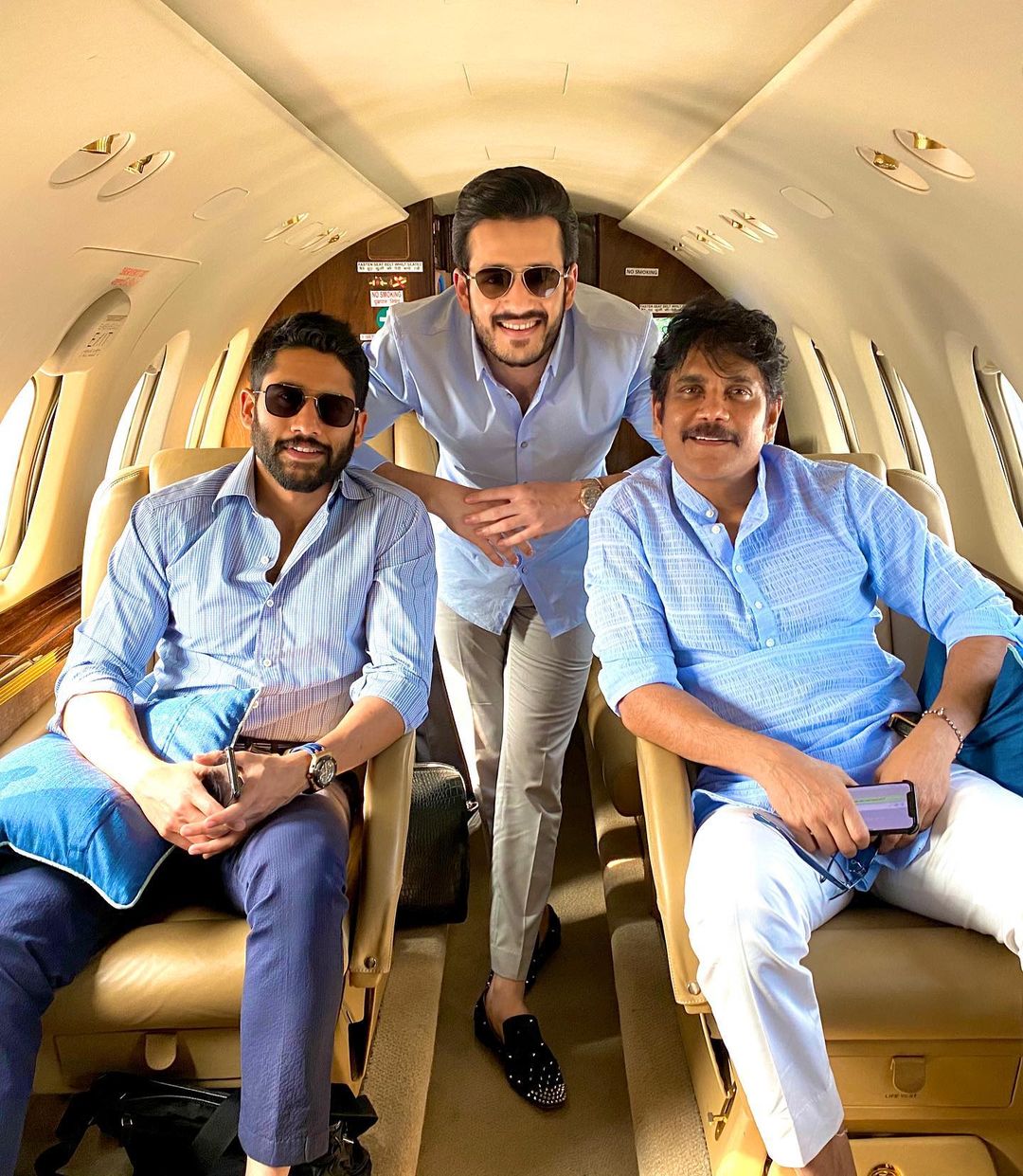 akhil akkineni nagarjuna naga chaitanya