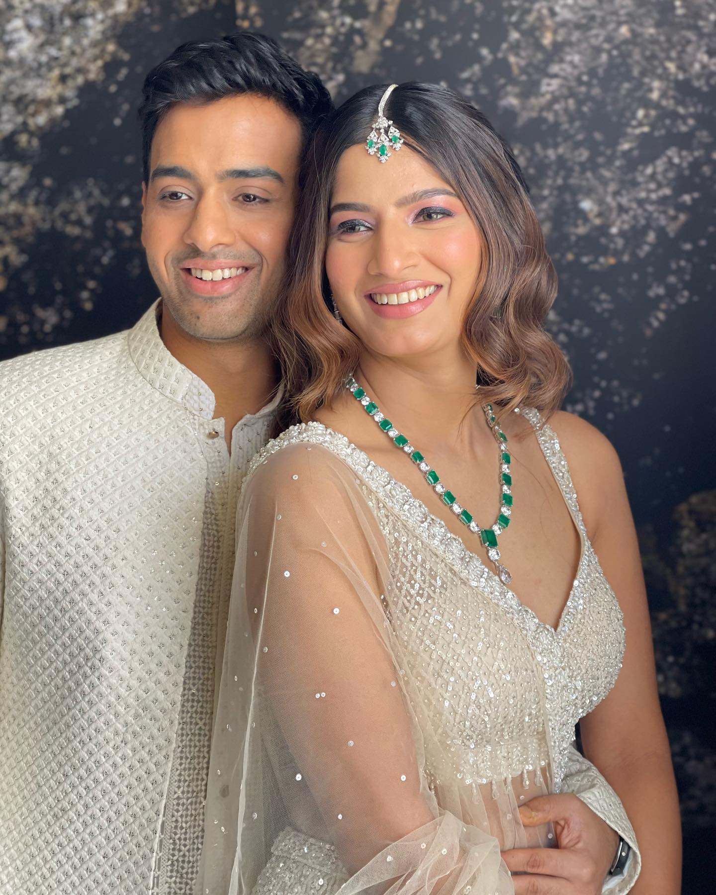 bride emeral jewellery