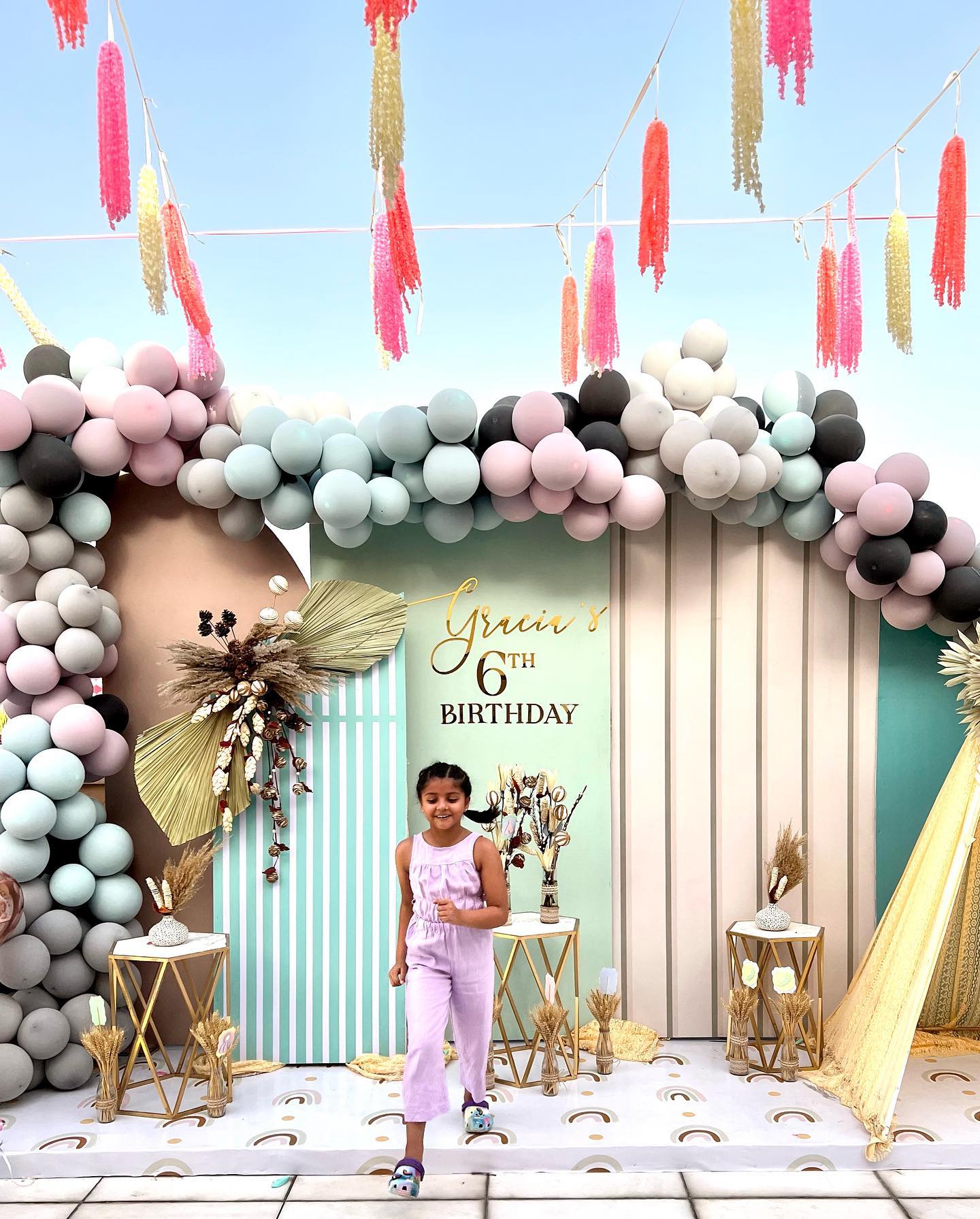 gracia raina's birthday party