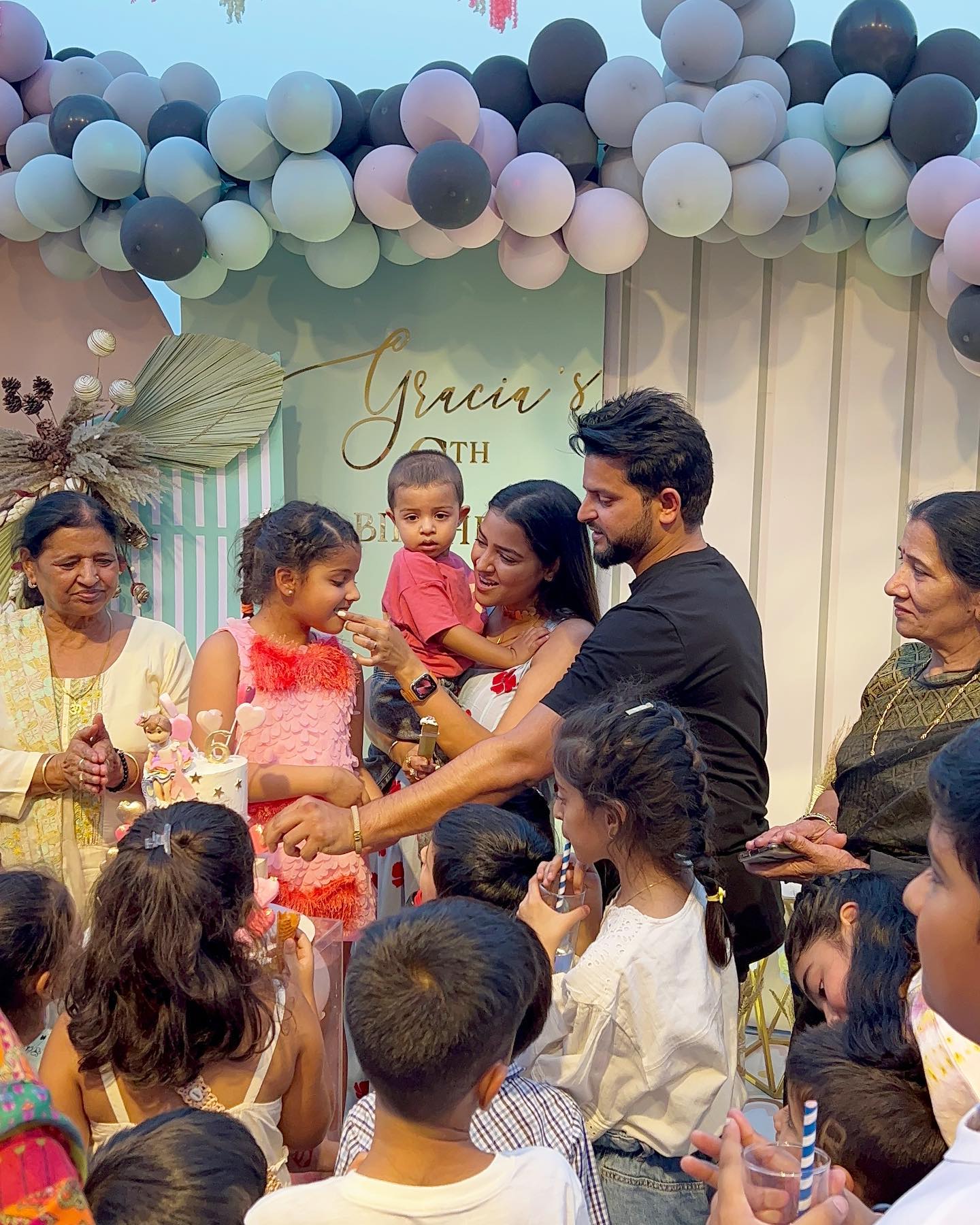 gracia raina's birthday party