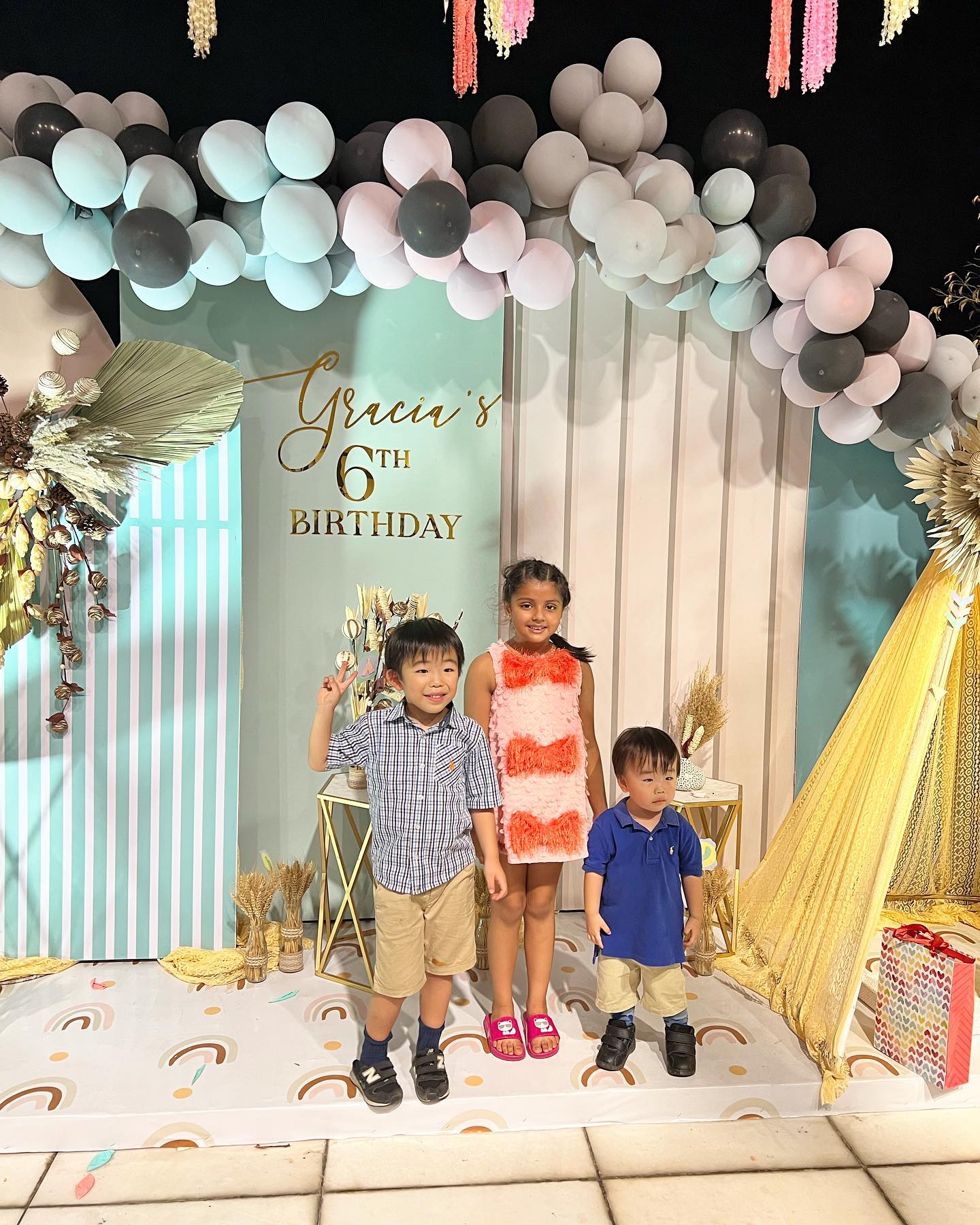 gracia raina's birthday party