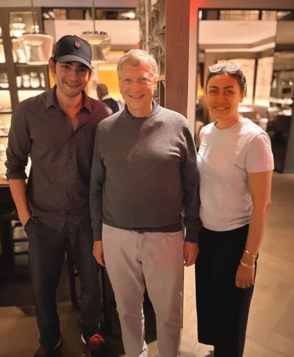 namrata shirodkar bill gates mahesh babu