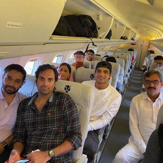 neeraj chopra parents