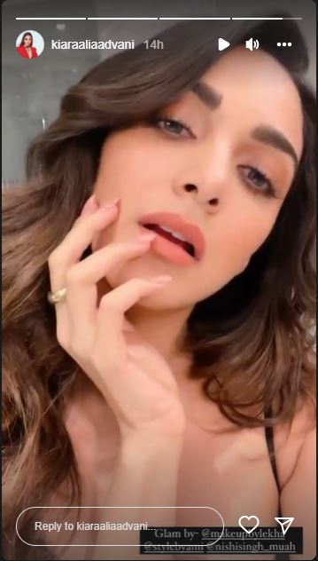 kiara advani close up