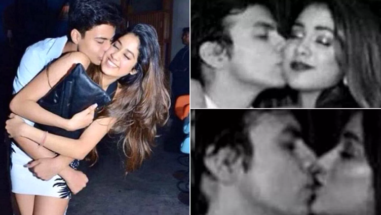 Janhvi Kapoor and Shikhar Pahariya's kissing picture goes viral