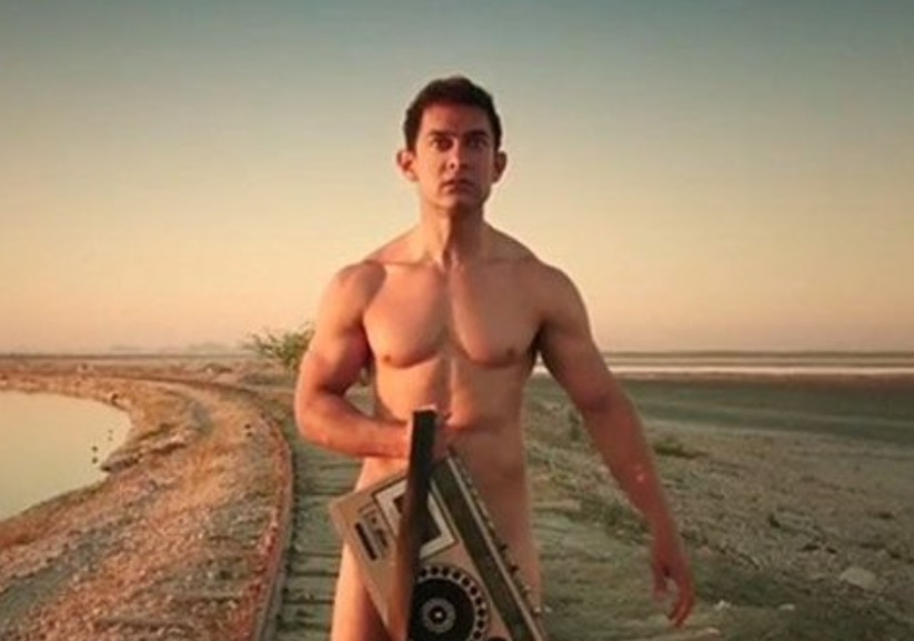 Aamir Khan gone naked in PK