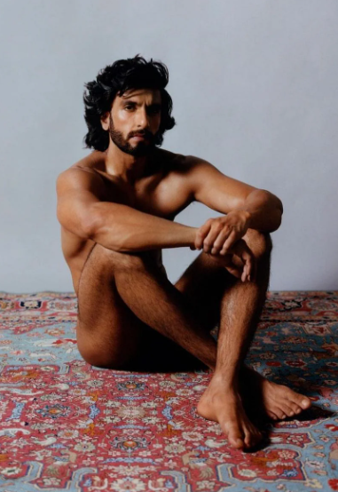  Ranveer Singh's nude photoshoot