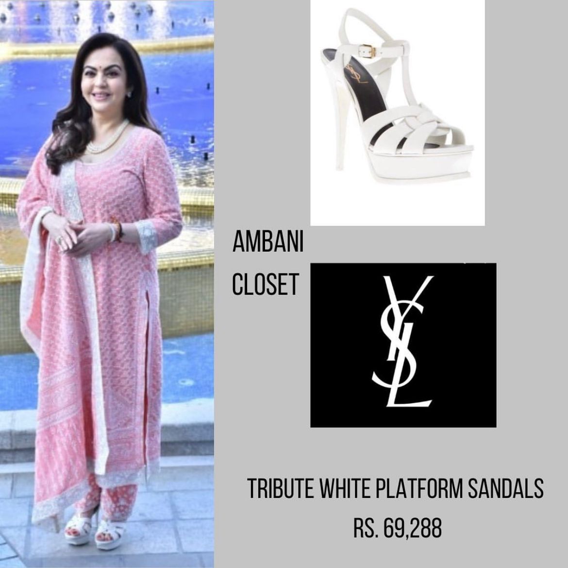 nita ambani slippers price