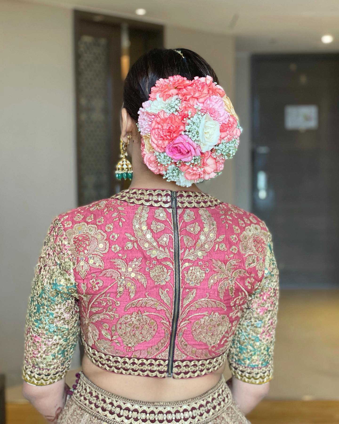 Back neck silk saree blouse designs 2022