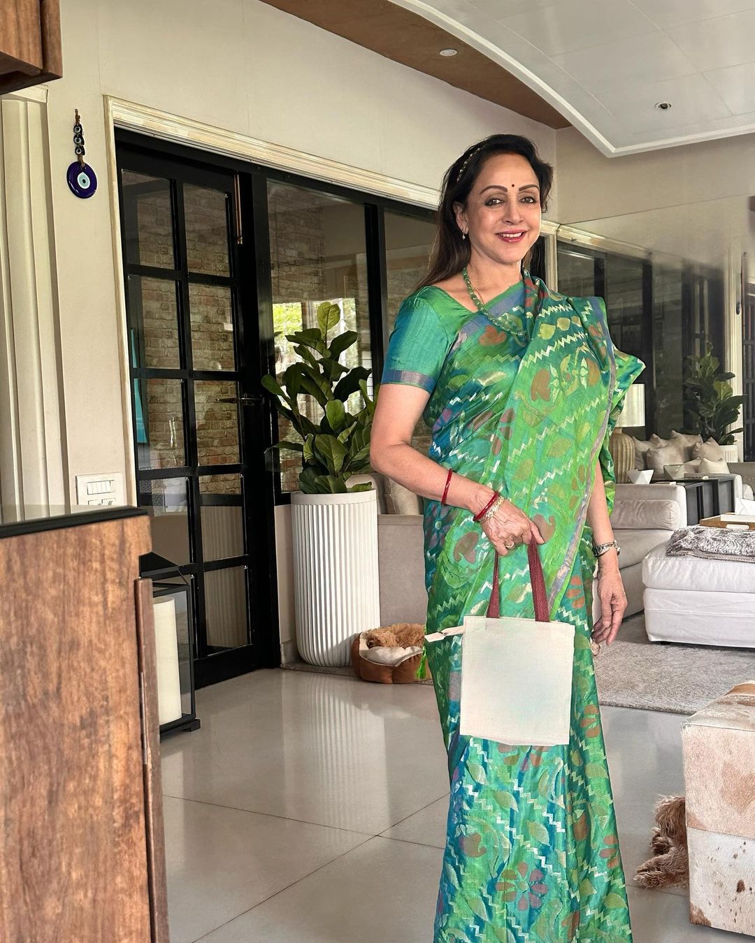 Find Daily were art silk saree with hand bag by Shri collection near me |  Indergarh (Datia), Datia, Madhya Pradesh | Anar B2B Business App