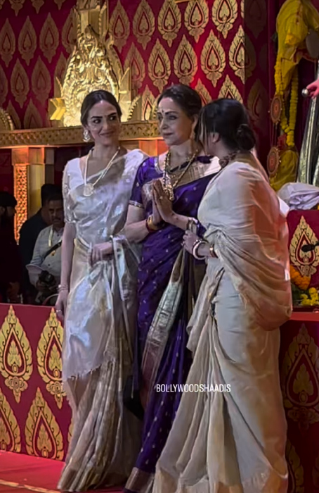 rani mukerji at durga puja