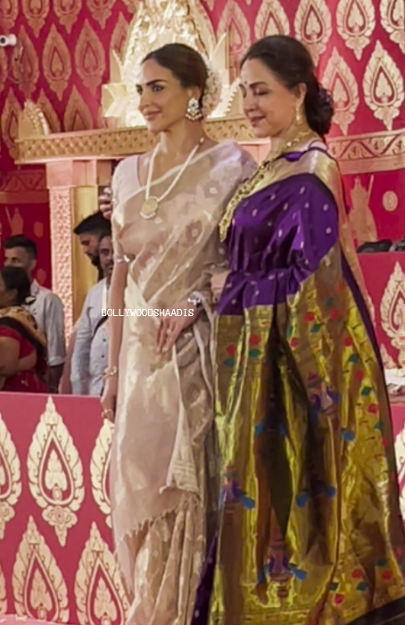 hema malini at durga puja