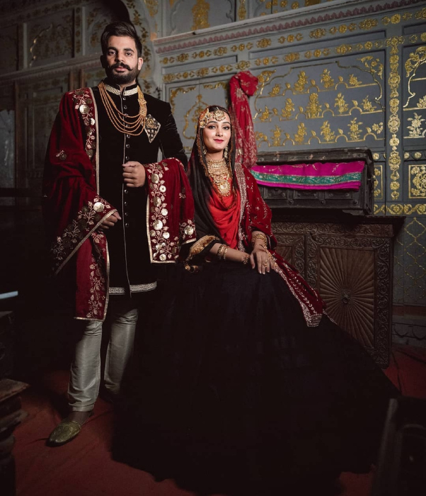 indian brides who wore black