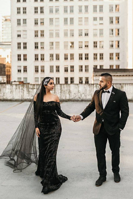 indian brides who wore black