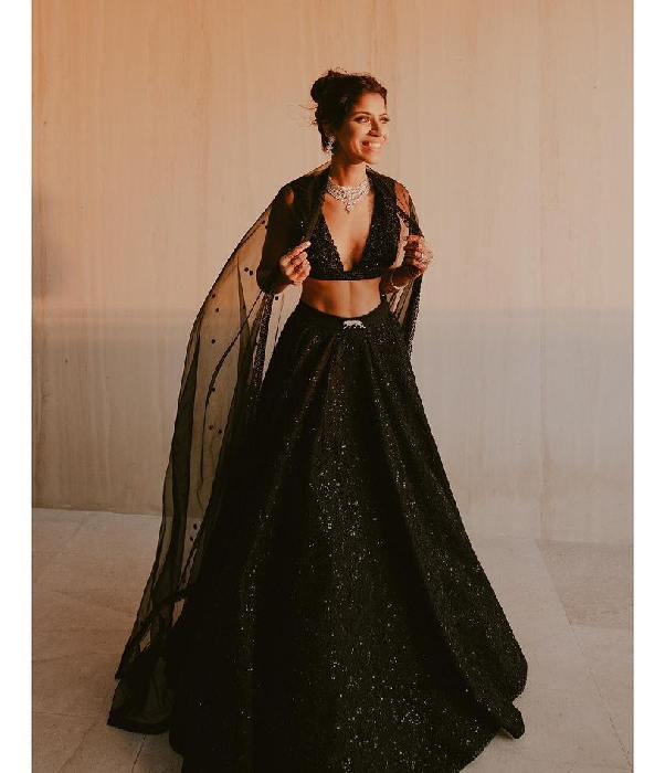indian brides who wore black