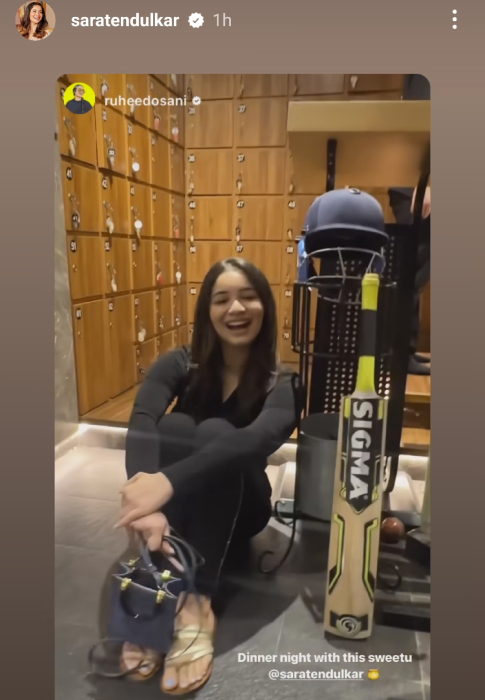 sara tendulkar carries fendi handbag