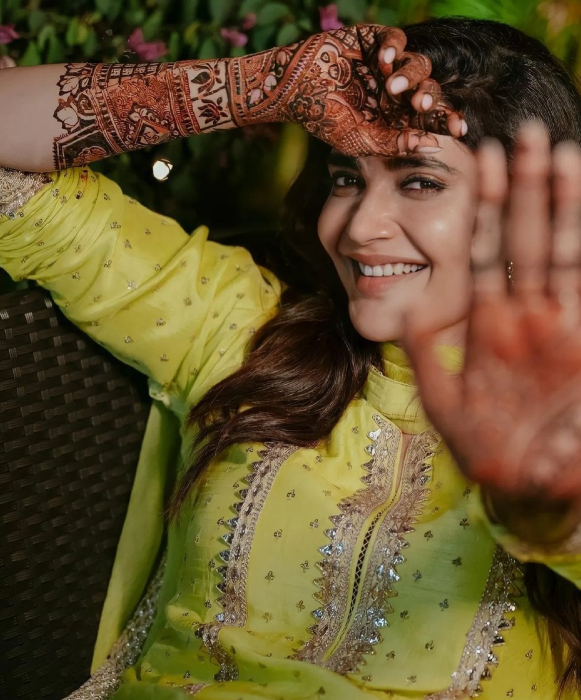tv actresses bridal mehendi