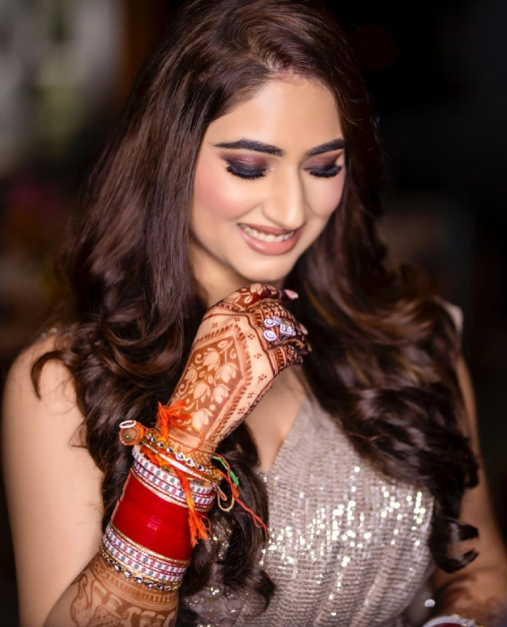 tv actresses bridal mehendi