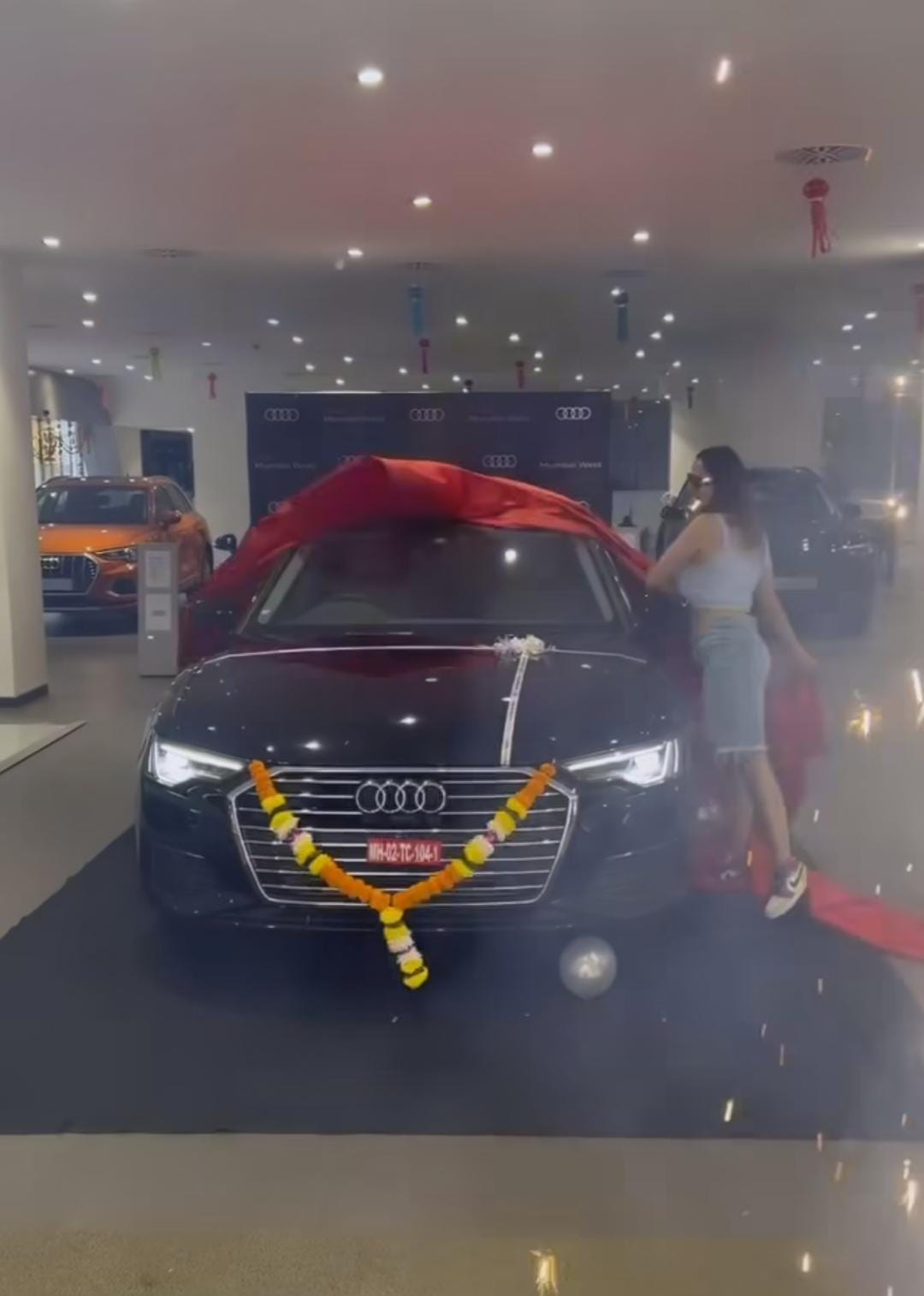 Chahatt Khanna bought a car