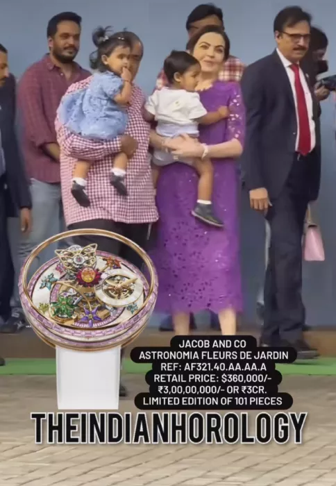 nita ambani owns a watch worth rs 3 crores