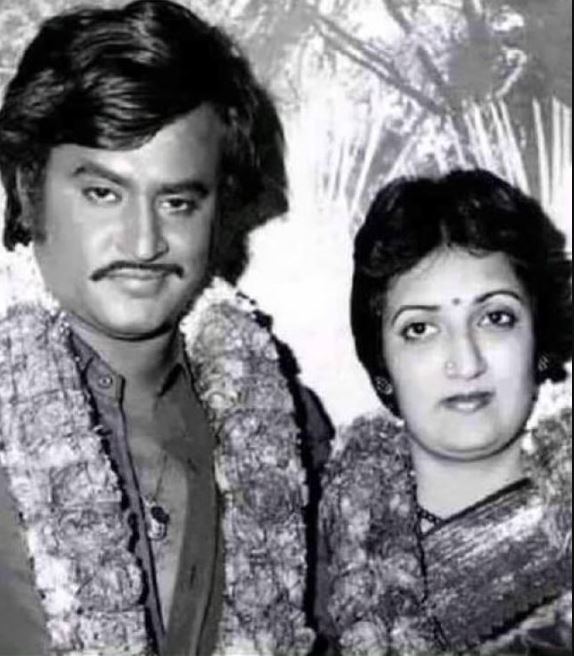superstar, Rajinikanth with wife, latha