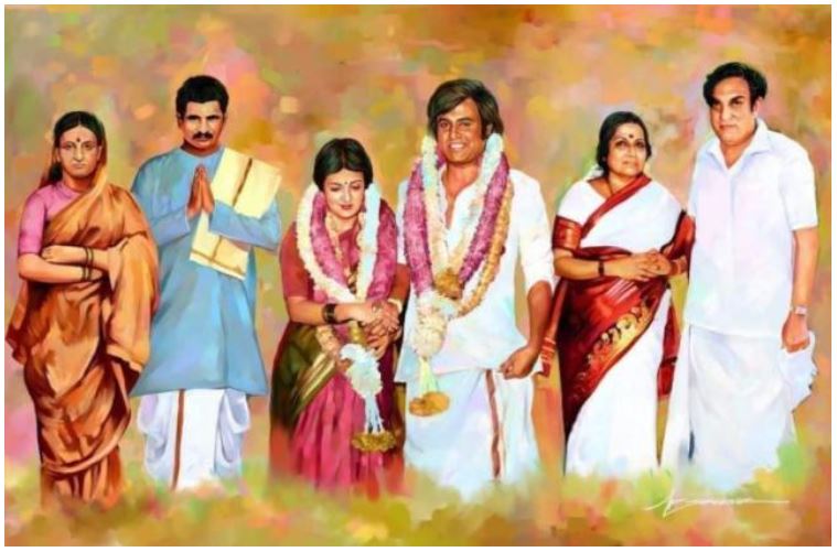 Rajinikanth and his family