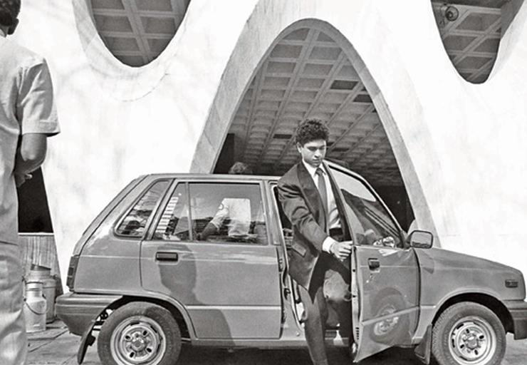 Sachin first car