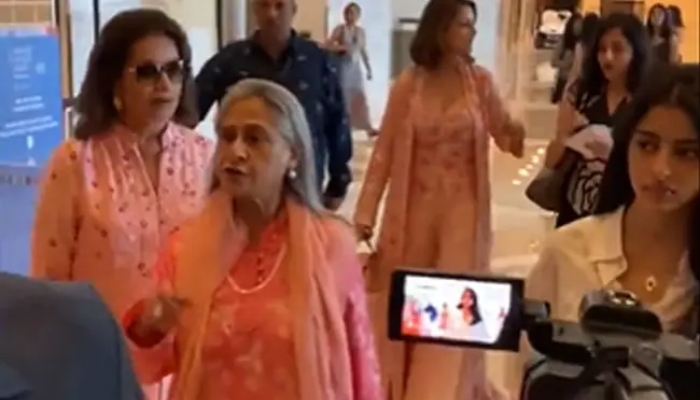 Jaya Bachchan and navya