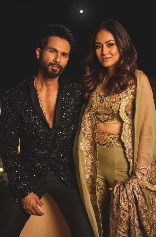 Shahid and Mira at Sid-Kiara's wedding