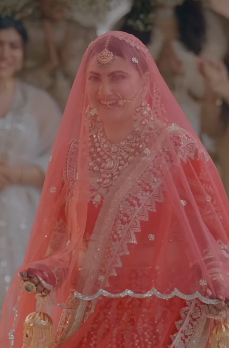 Shivaleeka's bridal entry