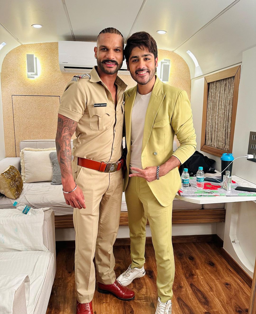 Shikhar Dhawan and Abhishek Kapur