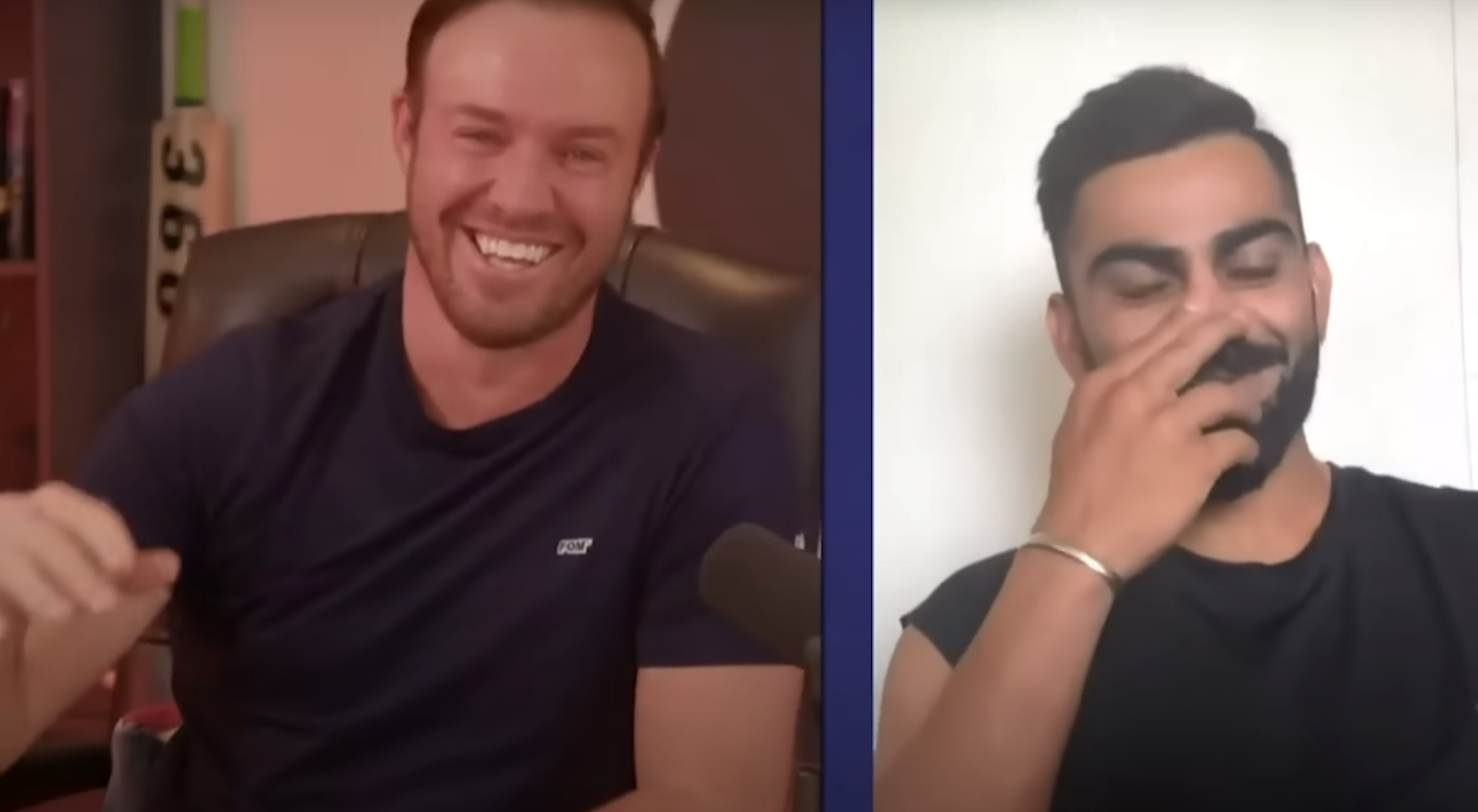 AB De Villiers and Virat Kohli