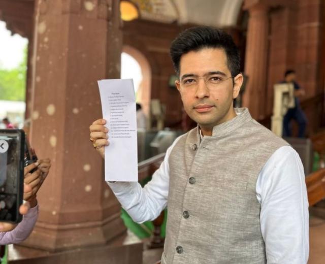 Raghav about Parineeti