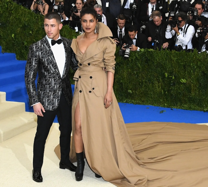 priyanka and nick at met gala 2018
