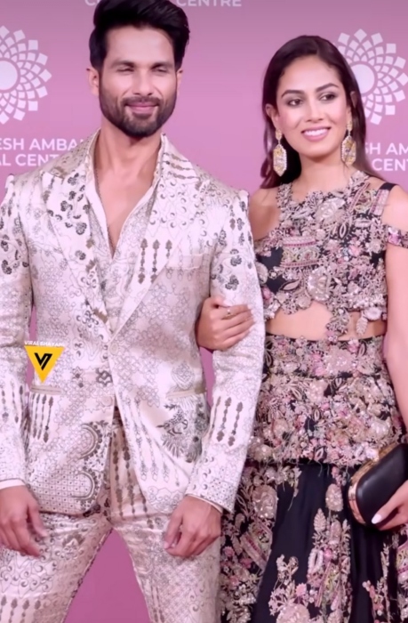Shahid and Mira at day of NMACC launch