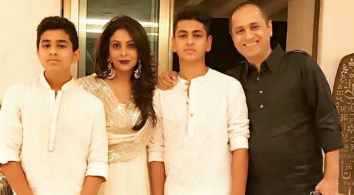 Shefali with her family