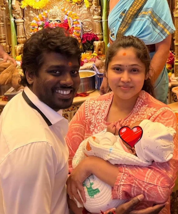 jawan director annouces his baby boys's name