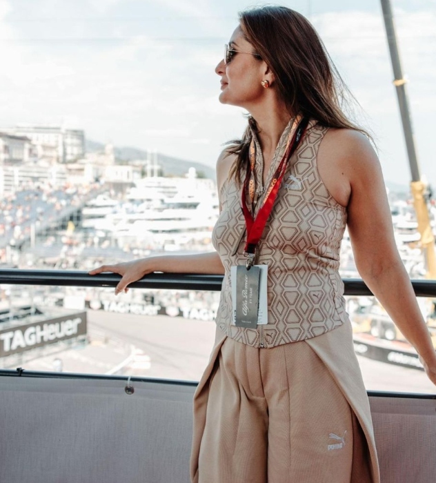 kareena kapoor at f1 grand frix