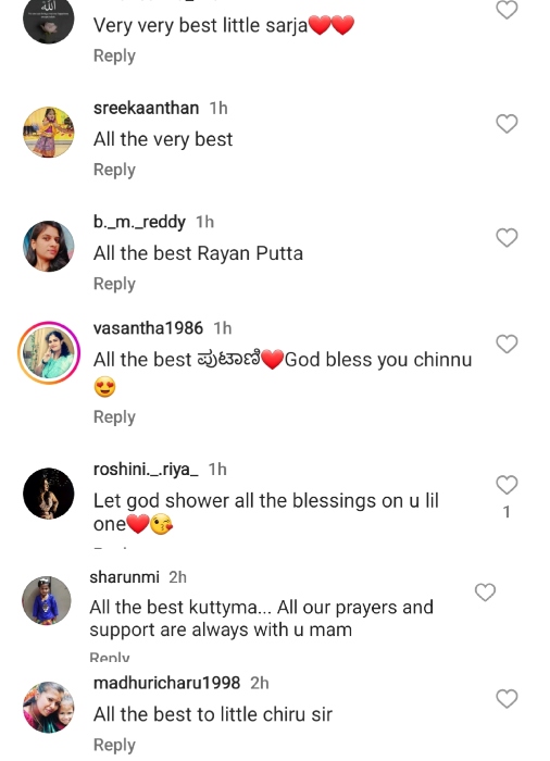 fans reaction to meghana's picture