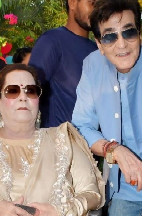 jeetendra with shobha kapoor