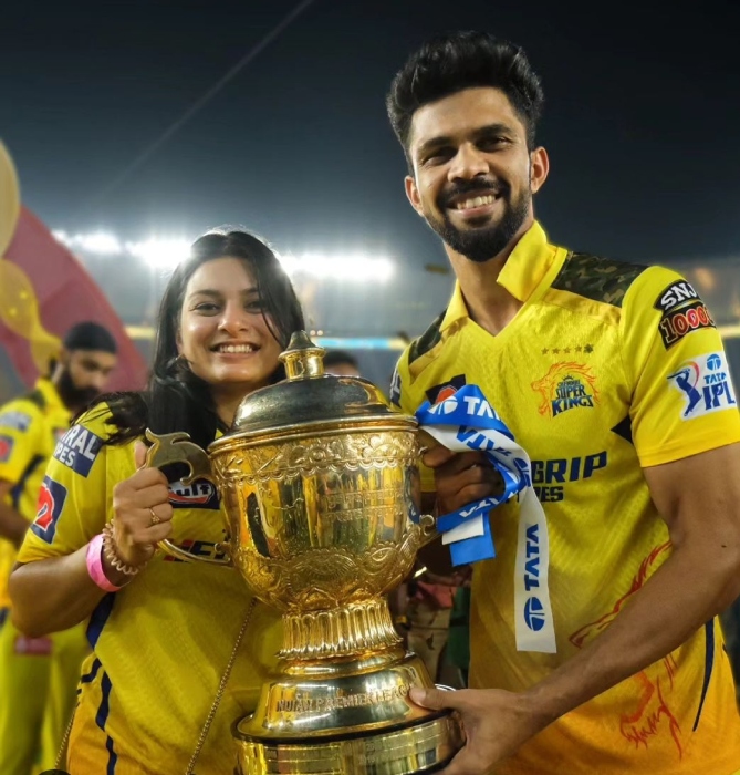 ruturaj and utkarsha in ipl